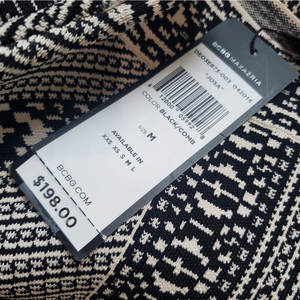 NWT BCBGMAXAZRIA ‘josa’ Embroidered Jacquard Skirt - Picture 5 of 5